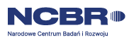 Logo NCBR granatowe na przezroczystym tle