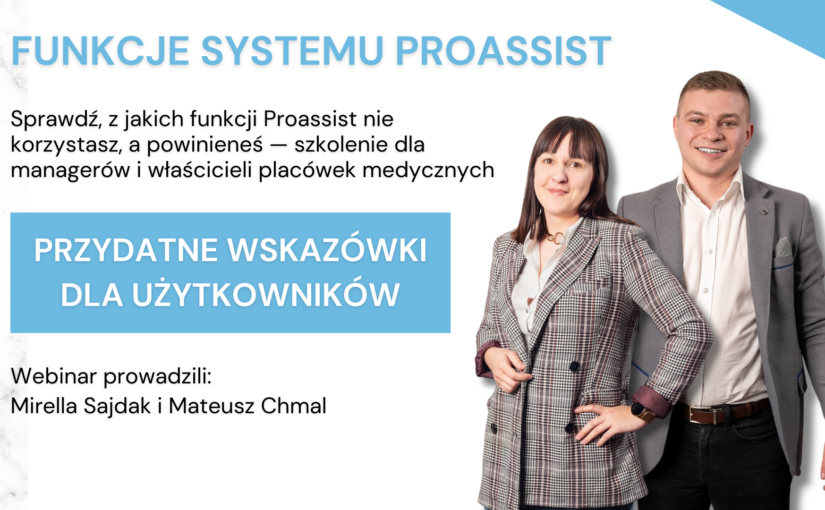 Funkcje systemu medycznego, które ułatwiają pracę